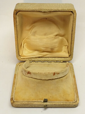 RARE Antique Push Button JEWELRY BOX for Bracelet
