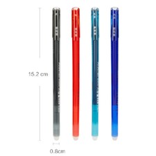 5pcs AIHAO 47392 0.5mm Gel Pen Erasable Romove By Friction Gel Ink Pens 4 Colors