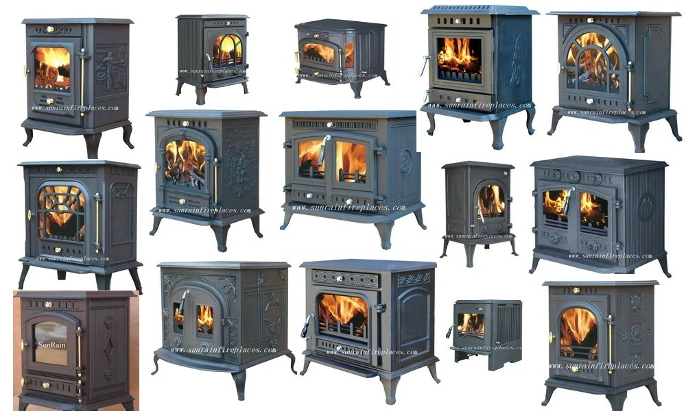 Sunrain Wood burning stove set of legs cast iron multi fuel ja013 etc | eBay