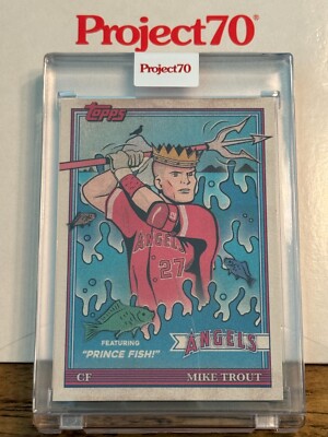 2021 Project70 MIKE TROUT #558 by Jeff Staple Free Shipping!