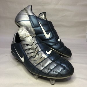 nike total 90 blue and silver