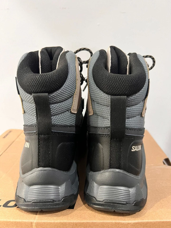 Salomon Womens Quest Element GTX Ebony Rainy Day Stormy 9 - Image 4 of 4