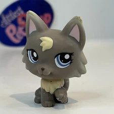 PERSIAN CAT #1411 - Authentic Littlest Pet Shop - Hasbro LPS