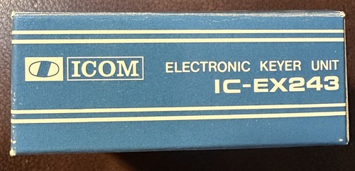 iCom IC-EX243 Electronic Keyer Unit -New Rare - Picture 6 of 10