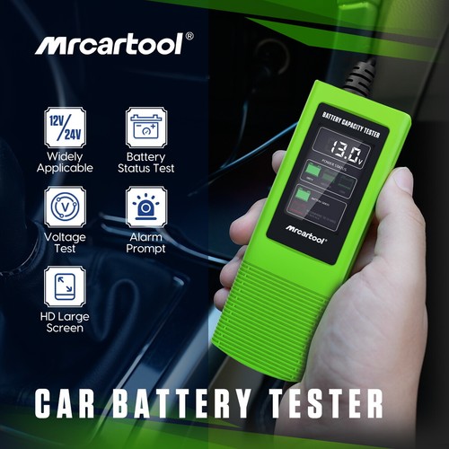 12/24V Battery Monitor Battery Capacity Voltage Tester Meter Cigarette Lighter - Bild 5 von 12