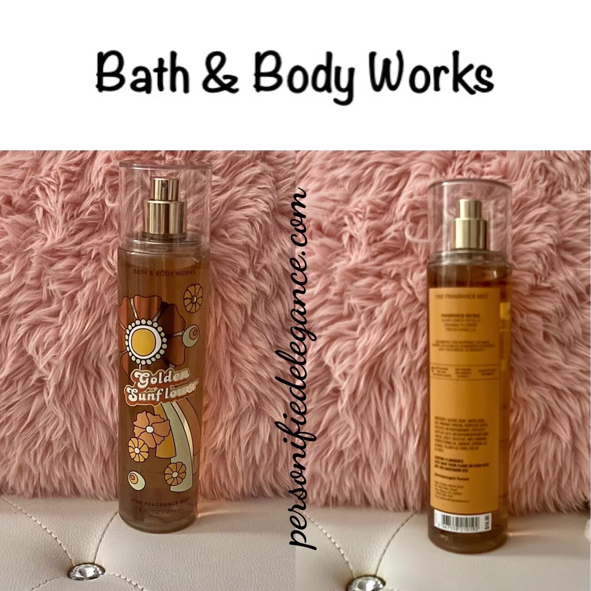 Golden sunflower perfume bath and body works new arrivals
