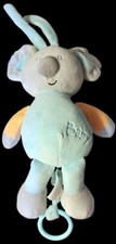 NONWORKING Little Kids Musical Koala Plush Albithinia Spain 9 Baby Crib Toy Pull