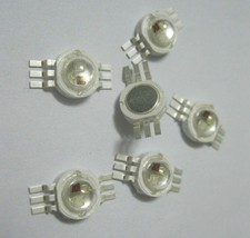 1 5 10 50 100pcs x 3W RGB Color 6pin LED Chip LED Light Lamp Part not pcb