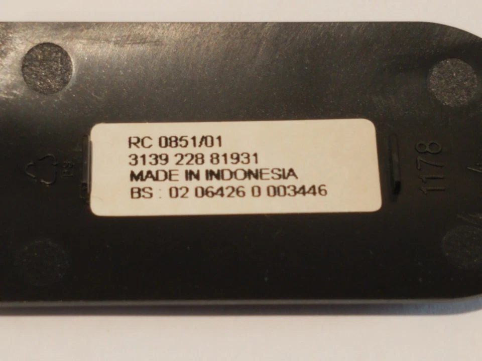 CONTROLE REMOTO ORIGINAL GENUÍNO MARANTZ DVD RC0851/01 3139 228 81931 - Imagem 2 de 2