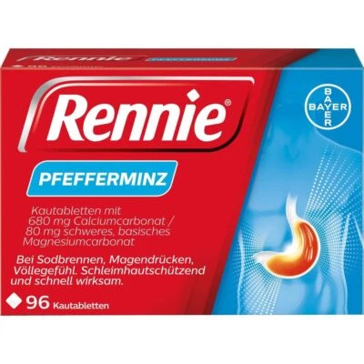 BAYER VITAL GMBH RENNIE Kautabletten 96 St PZN 16664802