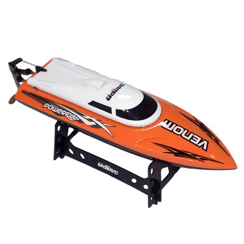 UdiR/C UDI001 Venom Power Boat Black Watercooling 2.4G RTR RC Speed Racing Boat - Picture 2 of 14