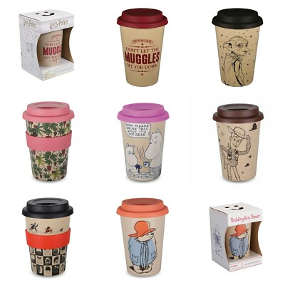 HUSKUP Eco Reise Kaffeetasse Null Plastik BPA Giftstoffe oder Melamin 100% Natur Box
