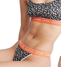 NWT Calvin Klein Women's (SMALL) CK ONE High Waist Brazilian Brief QF5834-101