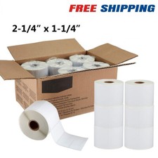 1.25"x2.25" 1000 etiquetas envío térmico directo pegatinas código de barras UPC Zebra Eltron