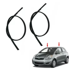 2x Roof Drip Molding Trim  For 2007-2011 Toyota Yaris Hatchback 75551-52130