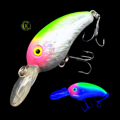 Crankbait 5,5cm Runner Wobbler Swimbait Kunstköder Twitchbait Raubfisch Barsch