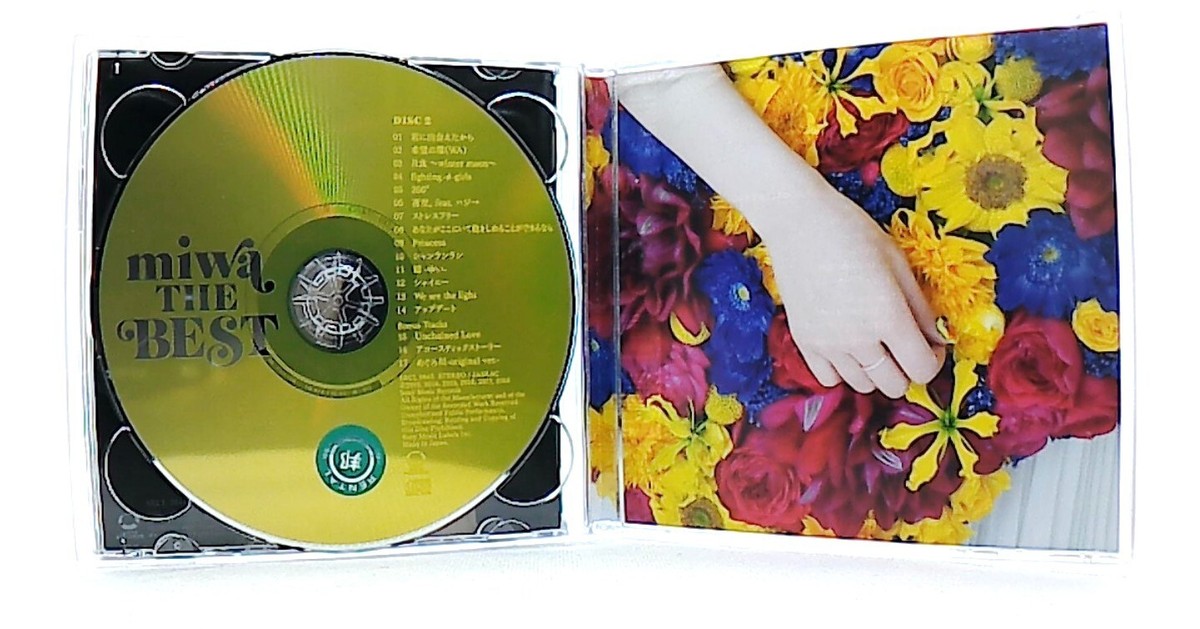 miwa THE BEST [2CDs][OBI] BONUS TRACKS /miwa /BEST ALBUM /pop /J