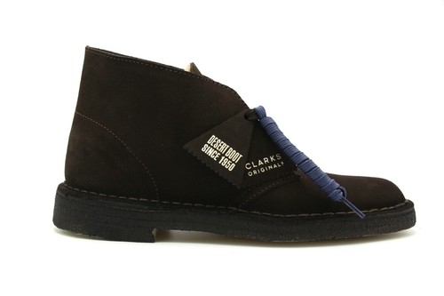 NUOVE Clarks of England ORIGINALE LIMITED EDITION 70 ANNO Marrone in Pelle  Scamosciata Desert Boot | eBay