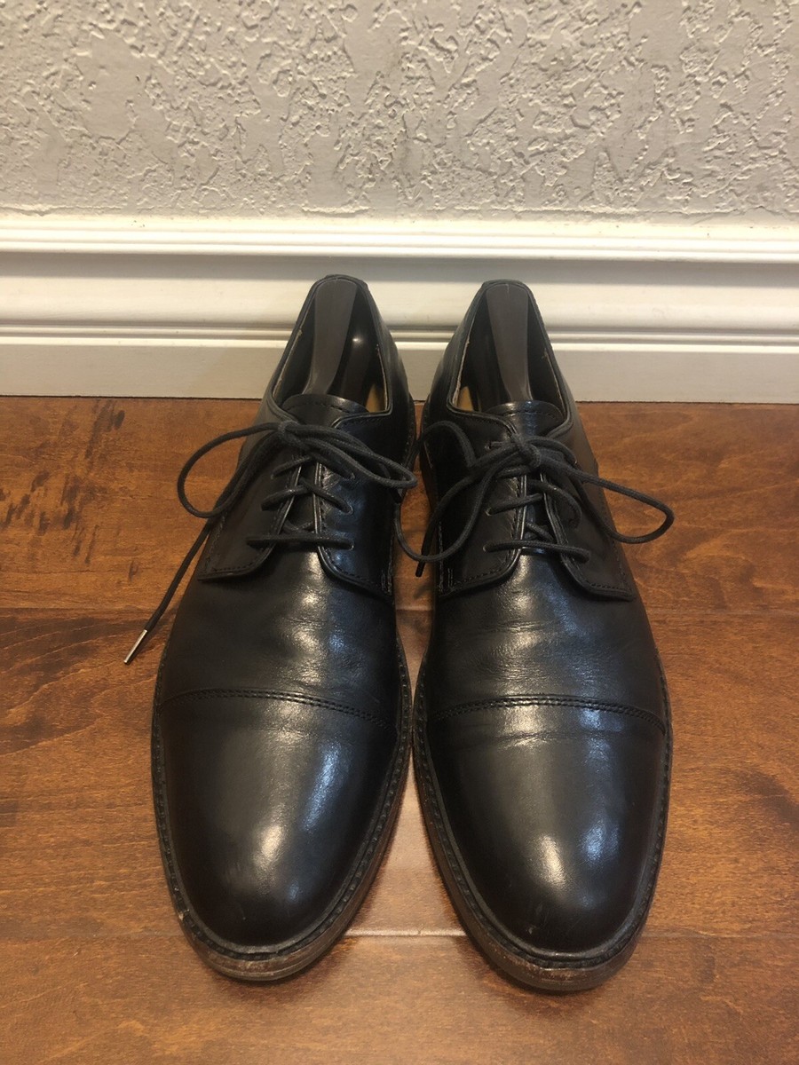Coach Mens Shoes Oxford Balck Leather Shoes Sz 9.5 D US | eBay display picture 1