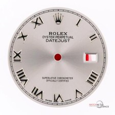 Original Men's Rolex Datejust 36mm 116234 116200 Silver Roman Dial S/S B26