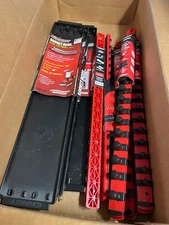 ERNST SOCKET BOSS LOT - TRAYS RAILS TWIST LOCK Drive Socket Clips 1/4 3/8 1/2