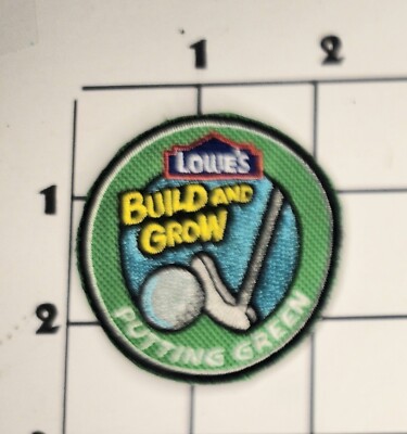 Build and Grow with Lowe's Patch Home Improvement Embroidered Uniform Putting
