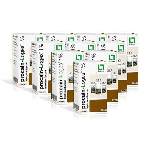 DR. LOGES + CO. GMBH PROCAIN Loges 1% Injektionsflasche 10X100 ml PZN 2860557