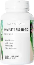 Complete Probiotic, 180 Capsules - Probiotics for Women Digestive Health, Gut He