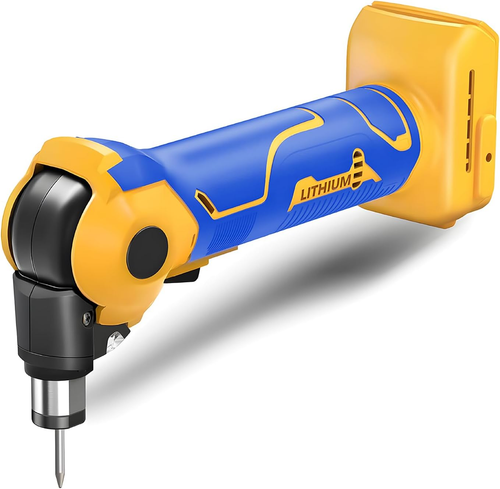 Cordless Palm Nailer Compatible With DeWalt 20V Battery – Electric Auto Hammer With Magnetic Collet, 0-90° Adjustable Head