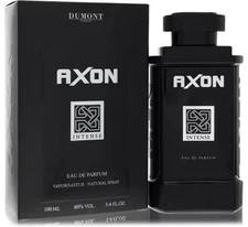 Dumont Axon Intense Eau De Parfum Spray 3.4oz/100ml for Men Fresh Woody Spicy