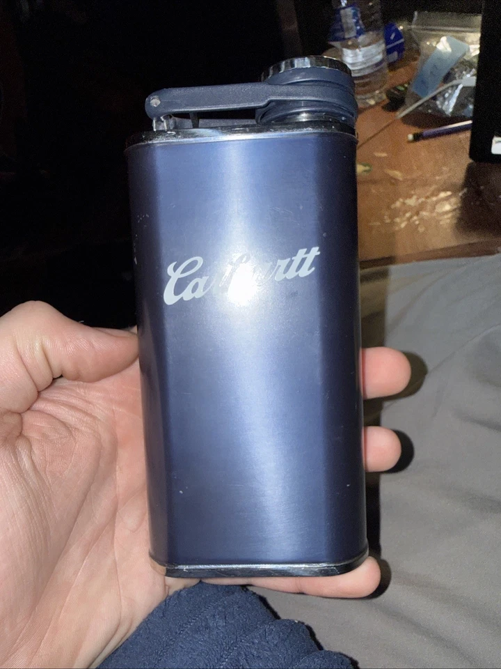 STANLEY Adventure Series Carhartt The Pre-Party Frasco 8 OZ Acero Inoxidable a Prueba de Fugas Foto 2 de 3