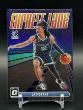 JA MORANT 2023-24 Donruss Optic Express Lane Purple Prizm #17 Memphis Grizzlies