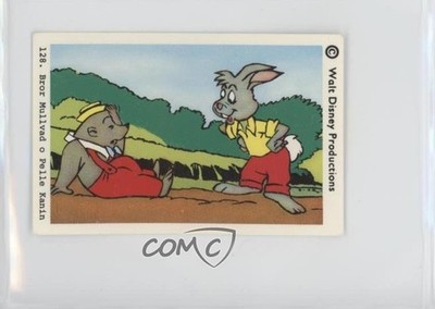 1973 Swedish Disneybilder Numbered Br'er Rabbit Bror Mullvad o Pelle Kanin 0bn8