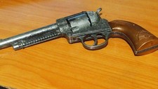 Vintage Edison Giocattoli Cap Gun Made in Italy - Metal