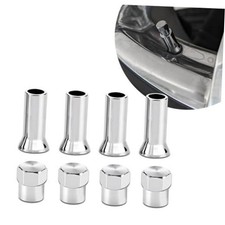 10 Pcs Tire Valve Caps Valve Stem Covers Chrome Plated Wheel Stem Tr414ac 10 Pcs Tire Valve Caps Valve Stem Covers Chrome Plated Wheel Stem Tr414ac