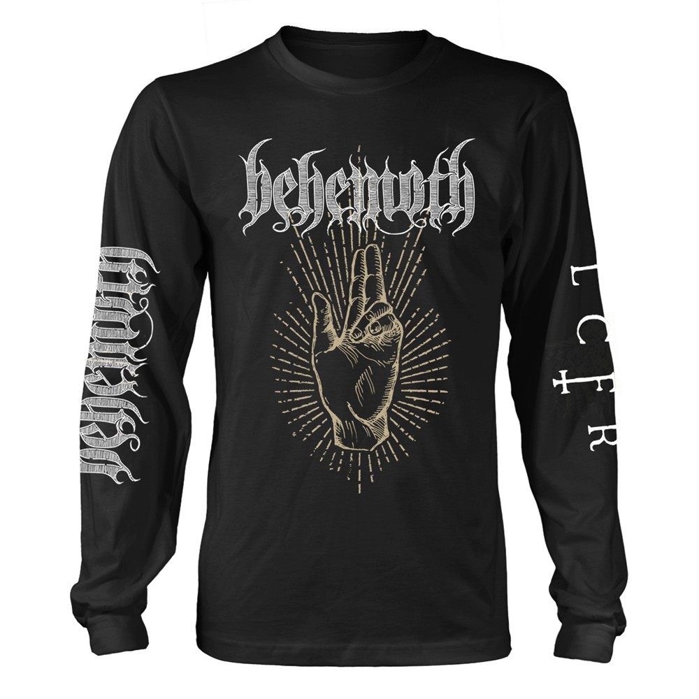 ЧЕРНАЯ рубашка с длинным рукавом BEHEMOTH - LCFR X-Large 6790₽