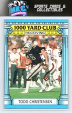 1987 Topps #13 Todd Christensen 1000 Yard Club