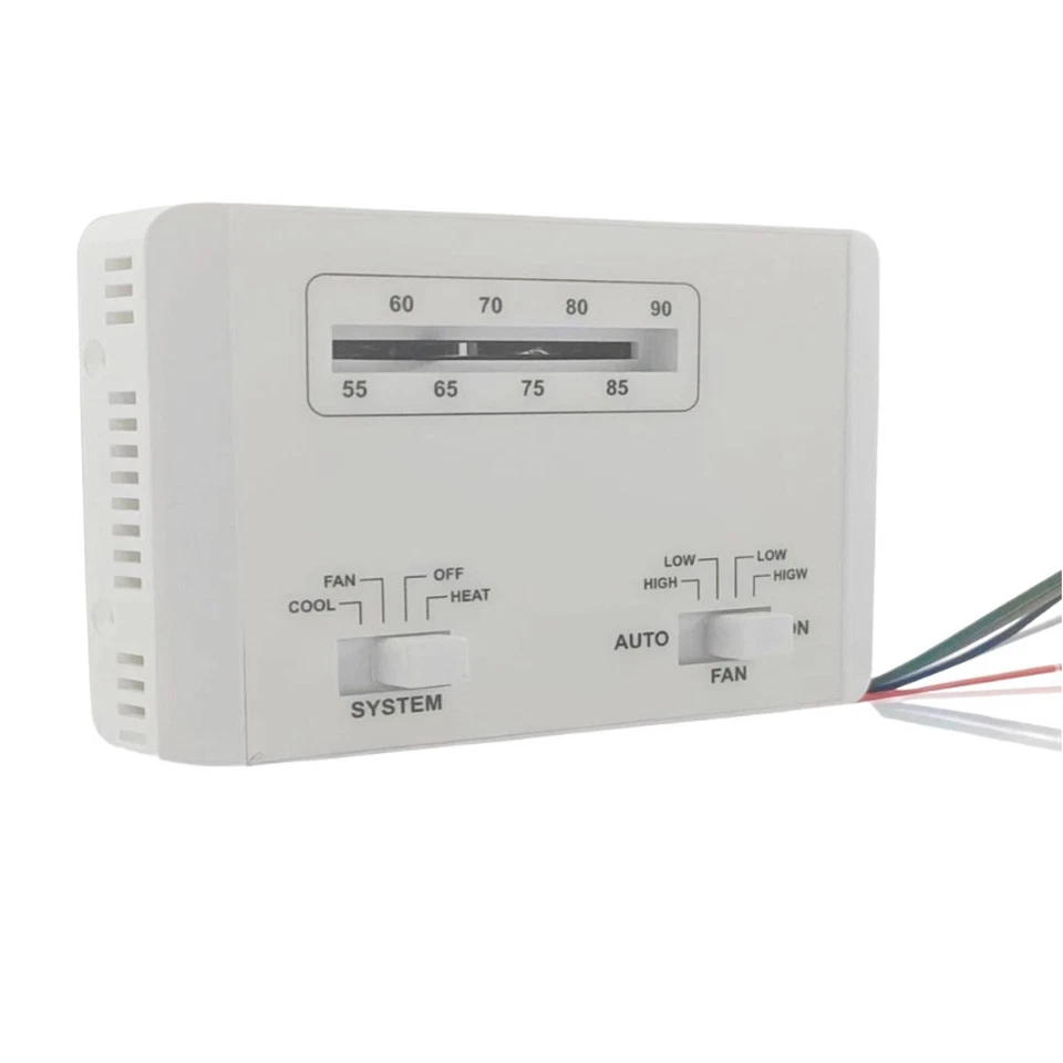 White Thermostat for RV For Coleman Air Conditioners For Mach Series 7330G3351 - Image 4 of 4