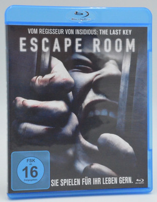 Escape Room- Sie spielen für ihr Leben gern von Adam Robitel [Blu-ray] 2019