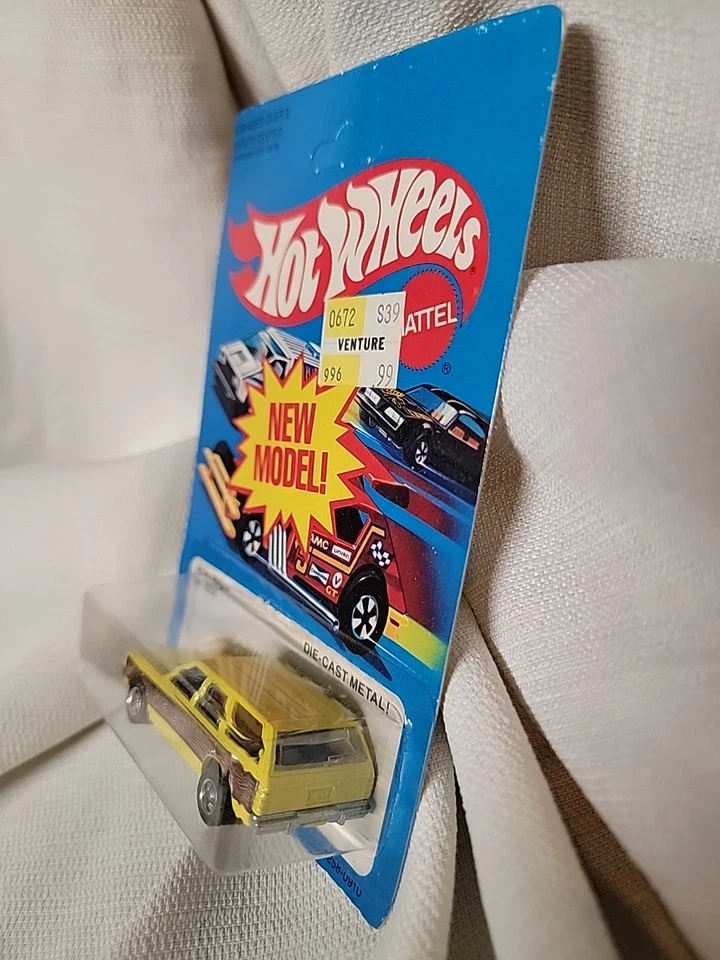 Mattel Hot Wheels 1981 - Aries Wagon amarillo y marrón No. 3258 #46777C Foto 3 de 4