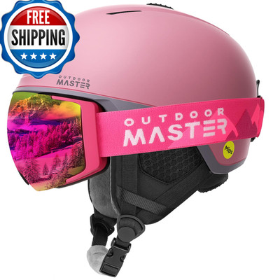 Outdoormaster Diamond Ii Mips Ski Helmet Ski Goggles Pro Set - Adjustable Fit