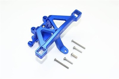 GPM TRAXXAS 1/10 E-Revo Aluminium Karosseriebefestigungshalter vorn blau / GPMER