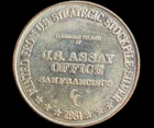 Vintage 1981 U.S. Assay Office San Francisco 1 Oz .999 Silver Round