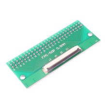 FFC FPC 50 Pin 0.5mm Pitch to DIP 2.0mm PCB Converter Board Extend Adapter