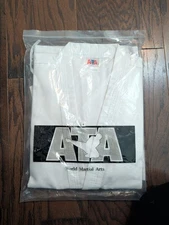 Ata Uniform Size 3 Crossover With Pants And Belt All White No Logos