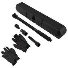 38 Click Torque Wrench Kit 10-80 Ft-lb With Extension Bar Storage Case 38 Click Torque Wrench Kit 10-80 Ft-lb With Extension Bar Storage Case