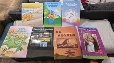 Lot of 7 Spanish Big Books Oversize Children  s Read-Aloud Classroom Set