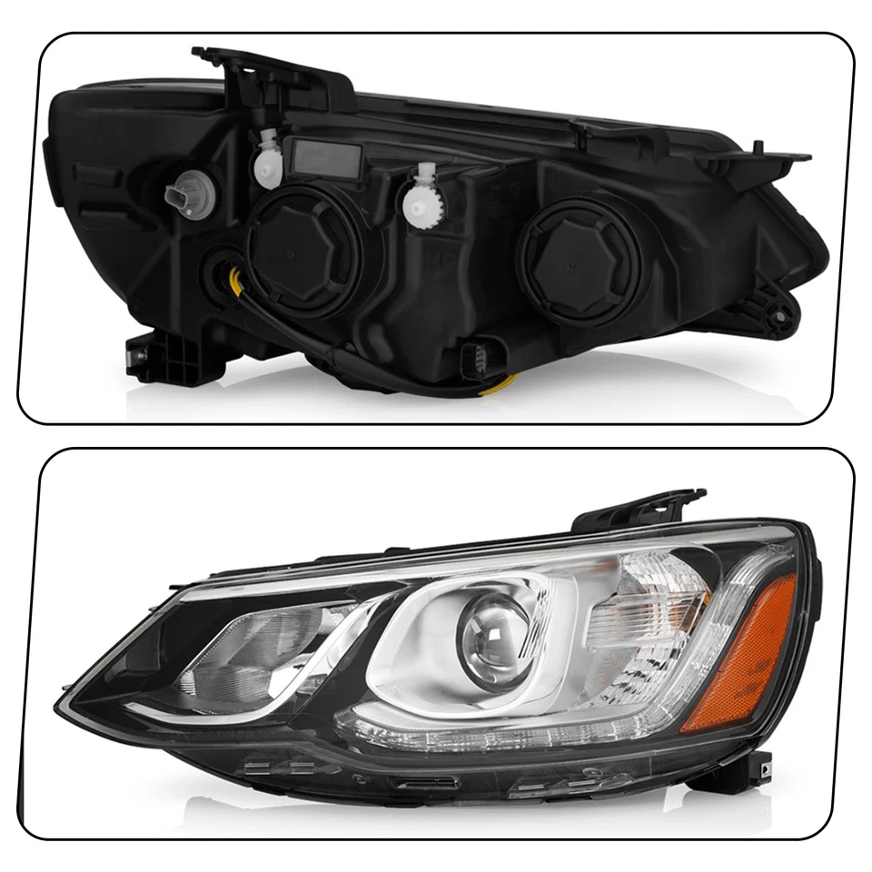 Halogen Headlight For 2017-2020 Chevrolet Sonic Projector Headlamp Driver Left - Imagem 4 de 4