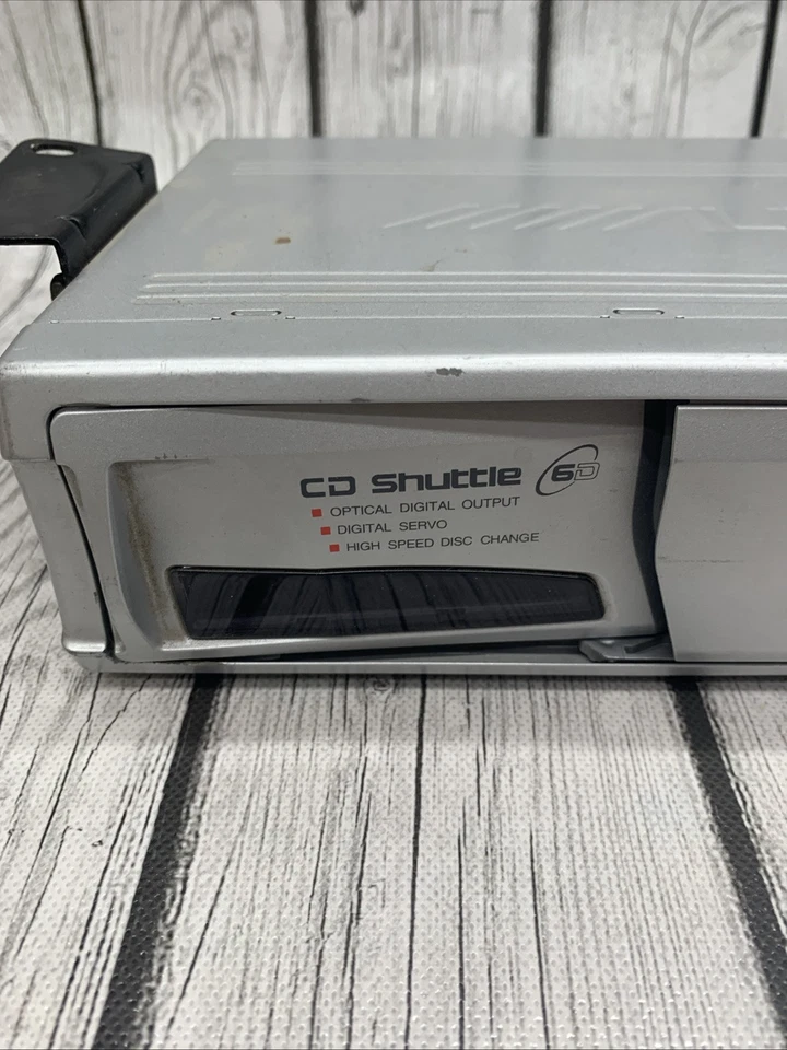 ALPINE CD Shuttle 6D Compact Disc Changer CHA-S624 M DAC UNTESTED - Image 2 of 4