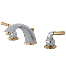 Kingston Brass KB964 Magellan Widespread Bathroom Faucet with Retail Pop-Up
